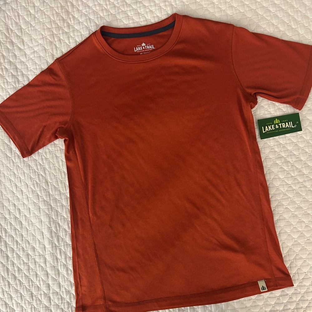Big boy super soft burnt Orange Short Sleeve Tee shirt